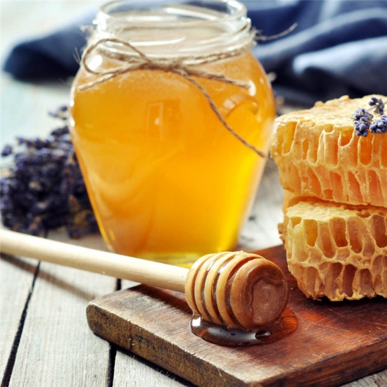 miel cruda casta miel natural luz 
