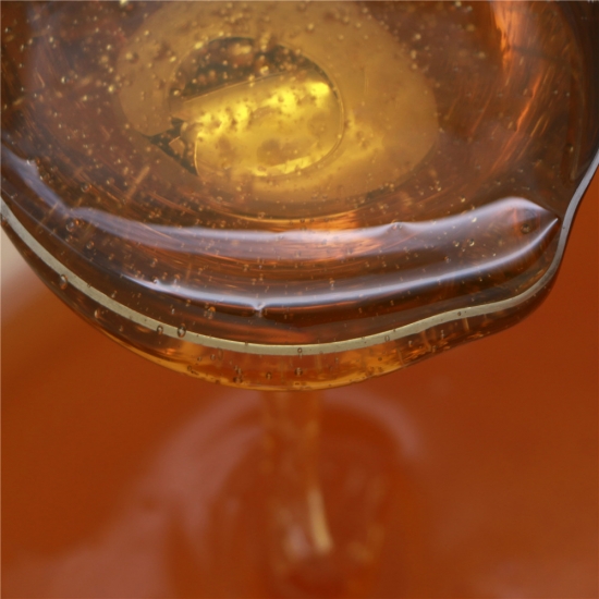 Botella de plástico halal miel pura polyflora calidad europea 