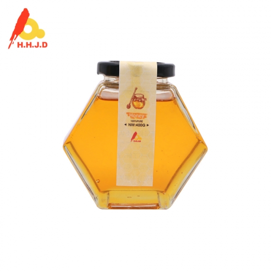 250g 500g silicona botella de plástico natural miel de acacia 